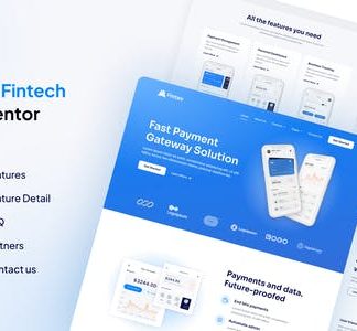 Fintex - Mobile App & Fintech Startup Elementor Template Kit
