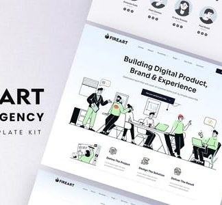 Fireart - Creative Agency Elementor Template Kit