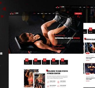 FitGym - Fitness & Gym Elementor Template Kit