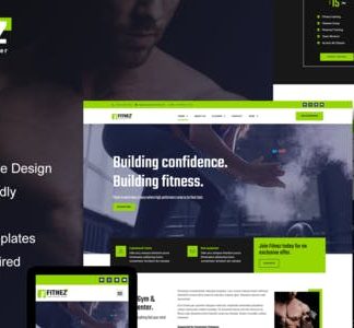 Fitnez - Fitness & Gym Elementor Template Kit