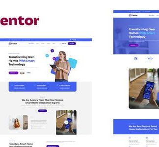 Fiutur - Smarthome Automation Services Elementor Template Kit