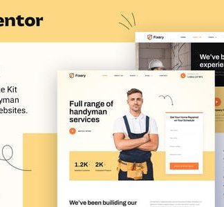 Fixery – Handyman & Repair Services Elementor Template Kit
