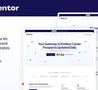 Flexjob – Job Board & Vacancies Elementor Template Kit