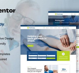 FlexTherapy - Chiropractic & Physiotherapy Elementor Template Kit