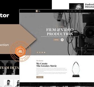 Flix - Film & Video Production Elementor Template Kit