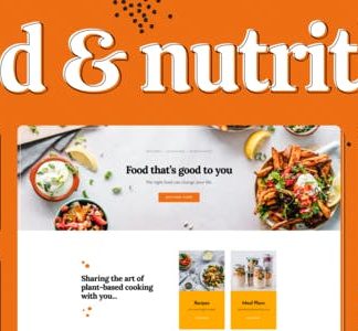 Food & Nutrition Elementor Template Kit