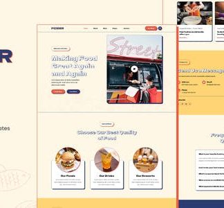 Fooder - Food Truck & Street Food Elementor Template Kit