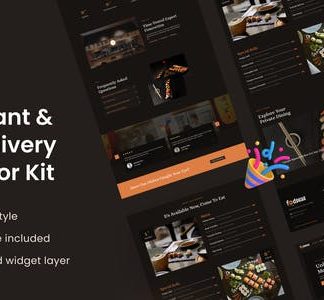 Foodseas Japanese Restaurant Elementor Template Kit