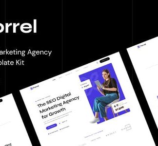 Forrel - SEO & Digital Marketing Agency Elementor Template Kit