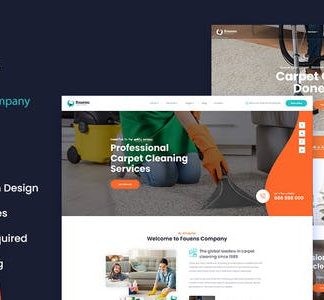 Fouens - Cleaning & Home Maintenance Company Elementor Template Kit