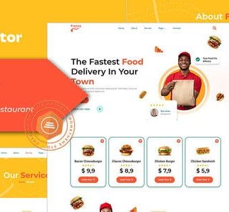 Frenzy - Food Delivery & Restaurant Elementor Template Kit