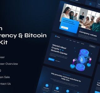 Frinex | Blockchain Cryptocurrency & Bitcoin Elementor Template Kit