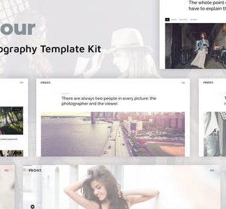 FrontFour - Creative Photography Template Kit