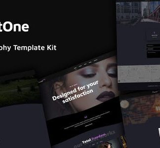 FrontOne - Creative Photography Template Kit