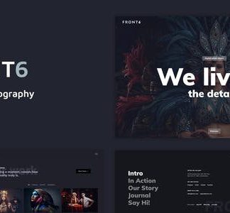FrontSix - Creative Photography Template Kit