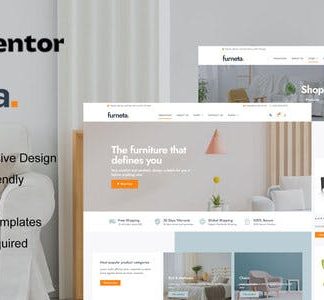 Furneta - Furniture Shop Elementor Template Kit