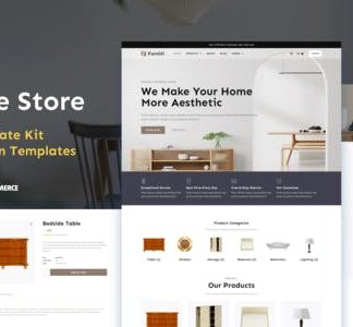 Furniti - Furniture & Home Decor Store Elementor Pro Template Kit
