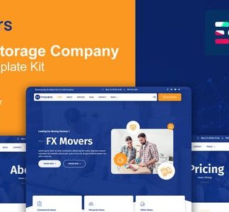 FX Movers - Moving & Storage Company Elementor Template Kit