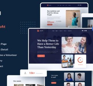 Gaveall | Charity Elementor Template Kit