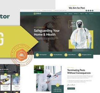Gebug - Pest Control Service Elementor Template Kit
