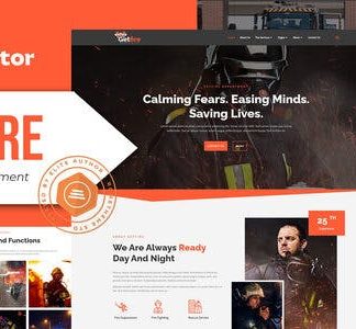 Getfire - Firefighter Department Elementor Template Kit
