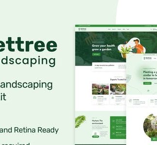 Gettree – Garden & Landscaping Elementor Template Kit