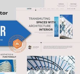 Ginter - Modern Architecture Elementor Template Kit