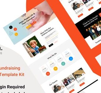 Givoxin - Charity Elementor Template Kit