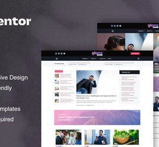 Glamz - News & Magazine Elementor Template Kit