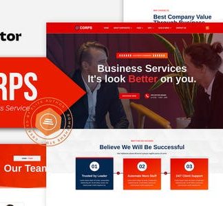 Gocorps - Corporate & Business Service Elementor Kit