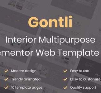 Gontli - Interior Multipurpose Template Kit