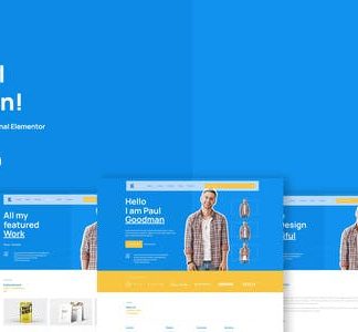 Goodman - Creative Portofolio Elementor Template Kit