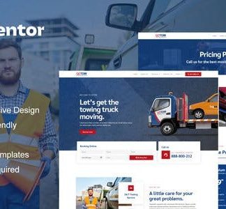 Gotow - Towing Services Elementor Template Kit