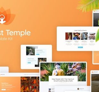 Great Lotus - Buddhist Temple Template Kit