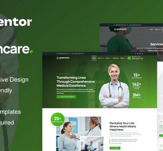 GreenCare - Medical Services Elementor Pro Template Kit