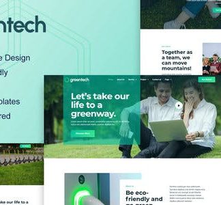 GreenTech - Green Technology Services Elementor Template Kit