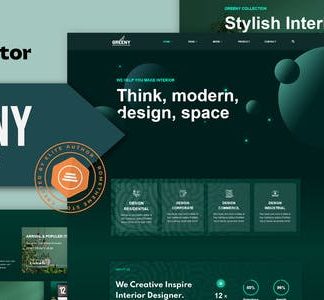 Greeny - Interior Elementor Template Kit