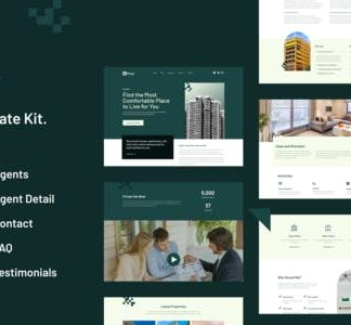 Griya - Apartment & Single Property Real Estate Elementor Template Kit