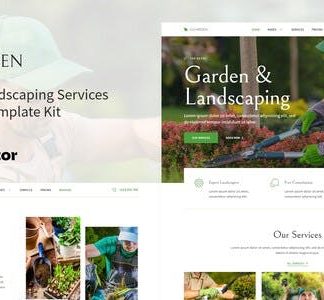 Guarden - Garden & Landscaping Services Elementor Template Kit