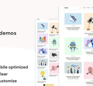 Gute - Minimalist Blog Elementor Template Kit