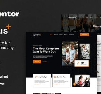 Gymplus - Gym & Fitness Elementor Template Kit
