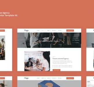 Hagge - Creative Portfolio Elementor Template Kit