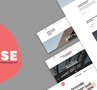 Halse - Architecture & Interior Design Elementor Template Kit