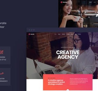 Hando - Corporate & Portfolio Elementor Template Kit