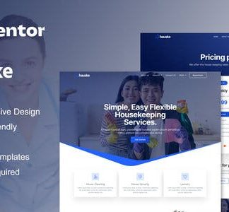 Hauske - Houskeeping & Cleaning Services Elementor Template Kit