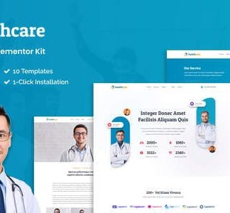 Healthcare - Health & Medical Elementor Template Kit