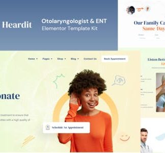 HeardIt - Otolaryngologist & ENT Elementor Template Kit