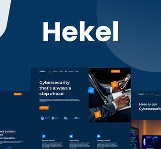 Hekel - Cyber Security Elementor Template Kit