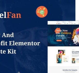 HelFan - Charity and Nonprofit Elementor Template Kit
