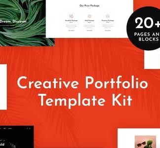 Helion - Creative Portfolio Elementor Template Kit